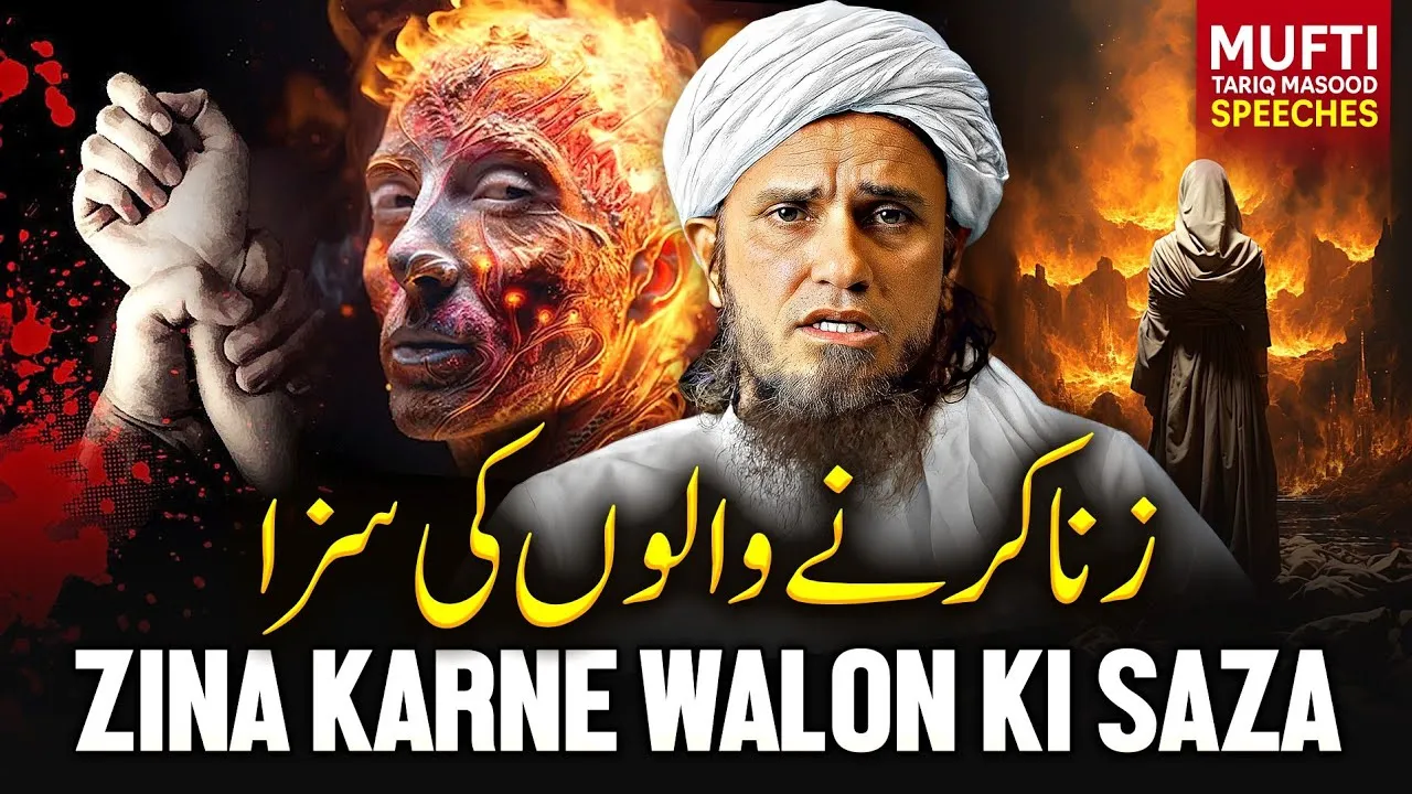Zina Karne Walon Ki Saza | Mufti Tariq Masood Speeches